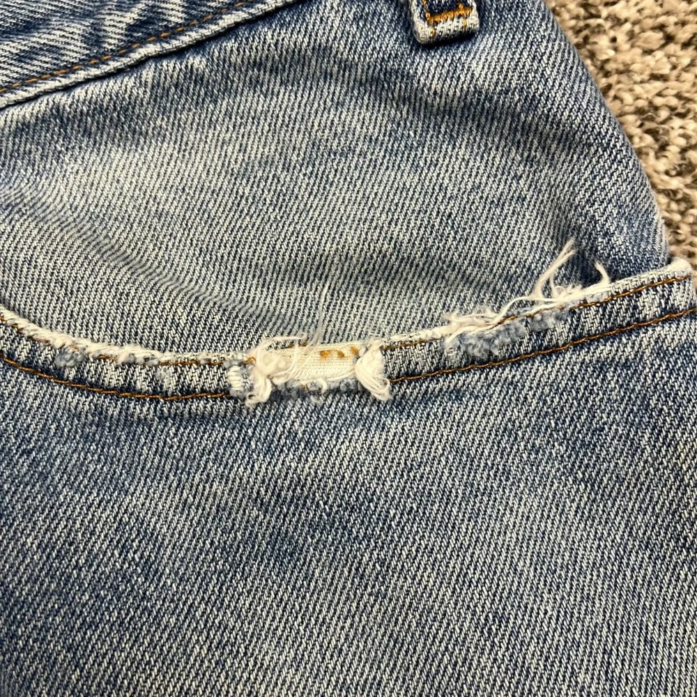 vintage LEVIS jeans 36X29 505 Light Wash Straight Leg faded Distressed Grunge
